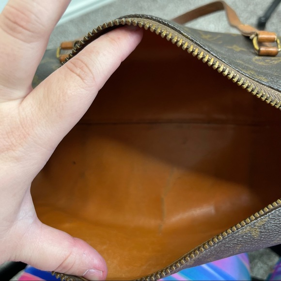 Louis Vuitton Papillon 26 Leather Logomania Bag - Picture 11 of 12